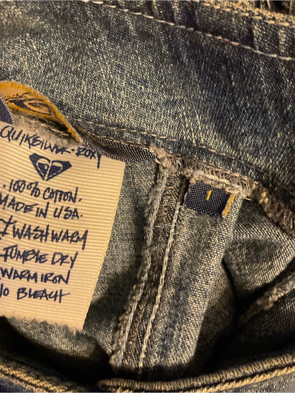 Roxy Blue Denim Overall-Style Women's Vest - Picture 7 of 8
